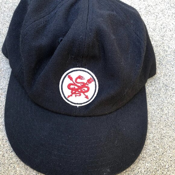 PRIMITIVE SKATEBOARDS Snapback Hat Men's One Size Wool Blend Black Cap - Picture 3 of 5